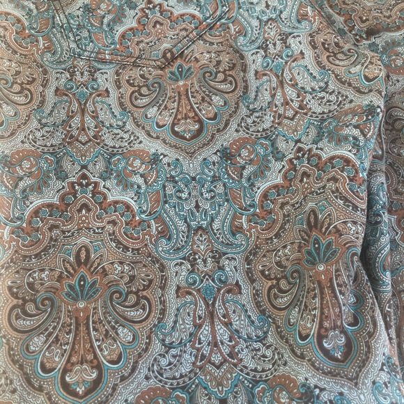 Ecetera Paisley 5 Pocket Pant size 4 - Picture 2 of 8